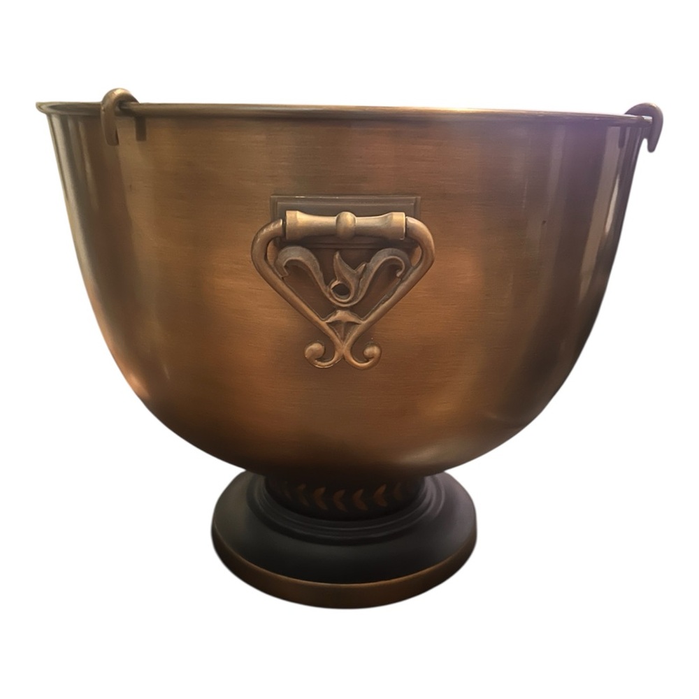 Elegant Bronze 4 bottle champagne chiller bath.